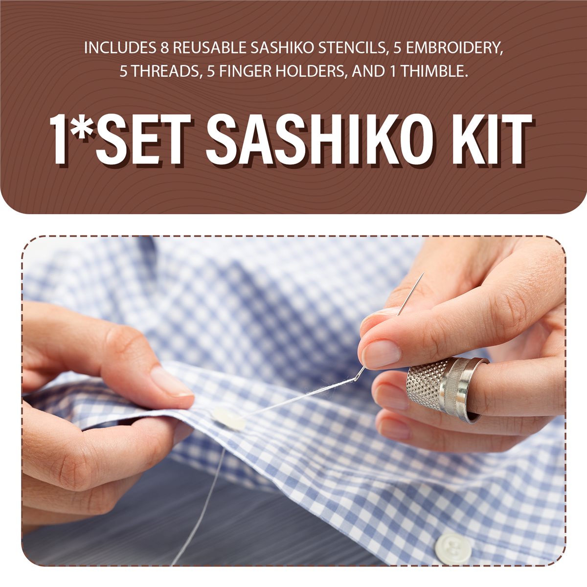 Embroidery X Pattern - ~PERFECT}24Pcs Plastic -Stencil Kit 4.7 X