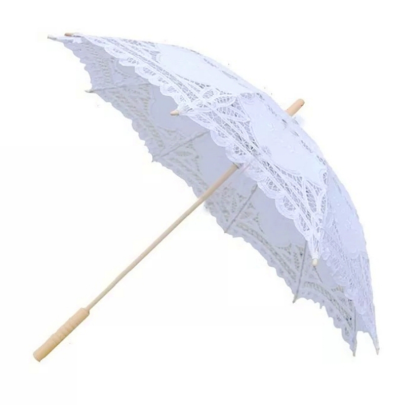 Embroidery Wedding - New Vintage Lace Umbrella Handmade Embroidery