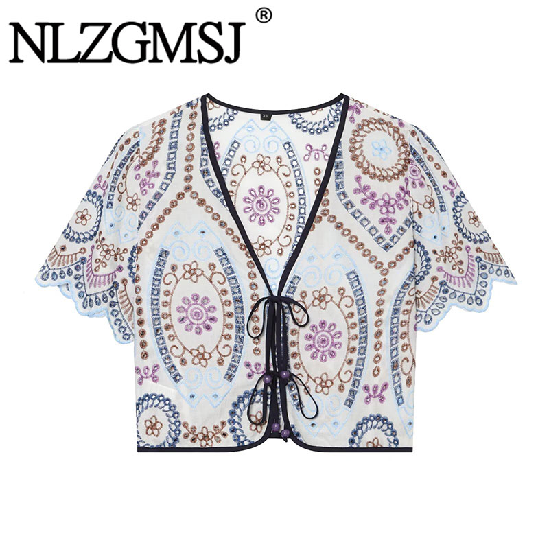 Nlzgmsj 2026 Summer Women Embr - огляд і ціна Embroidery Men Shirt
