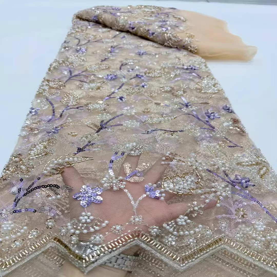 5yard Sequin bead tube embroid - огляд і ціна Embroidery Wedding