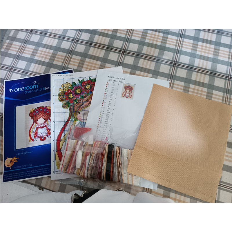 Cross Stitch Kit DIY Set Livin - огляд і ціна Embroidery Lady Bug