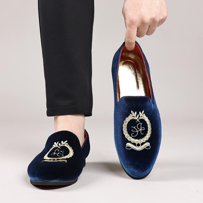 Luxury Designer Loafers Suede  - огляд і ціна Embroidery Wedding
