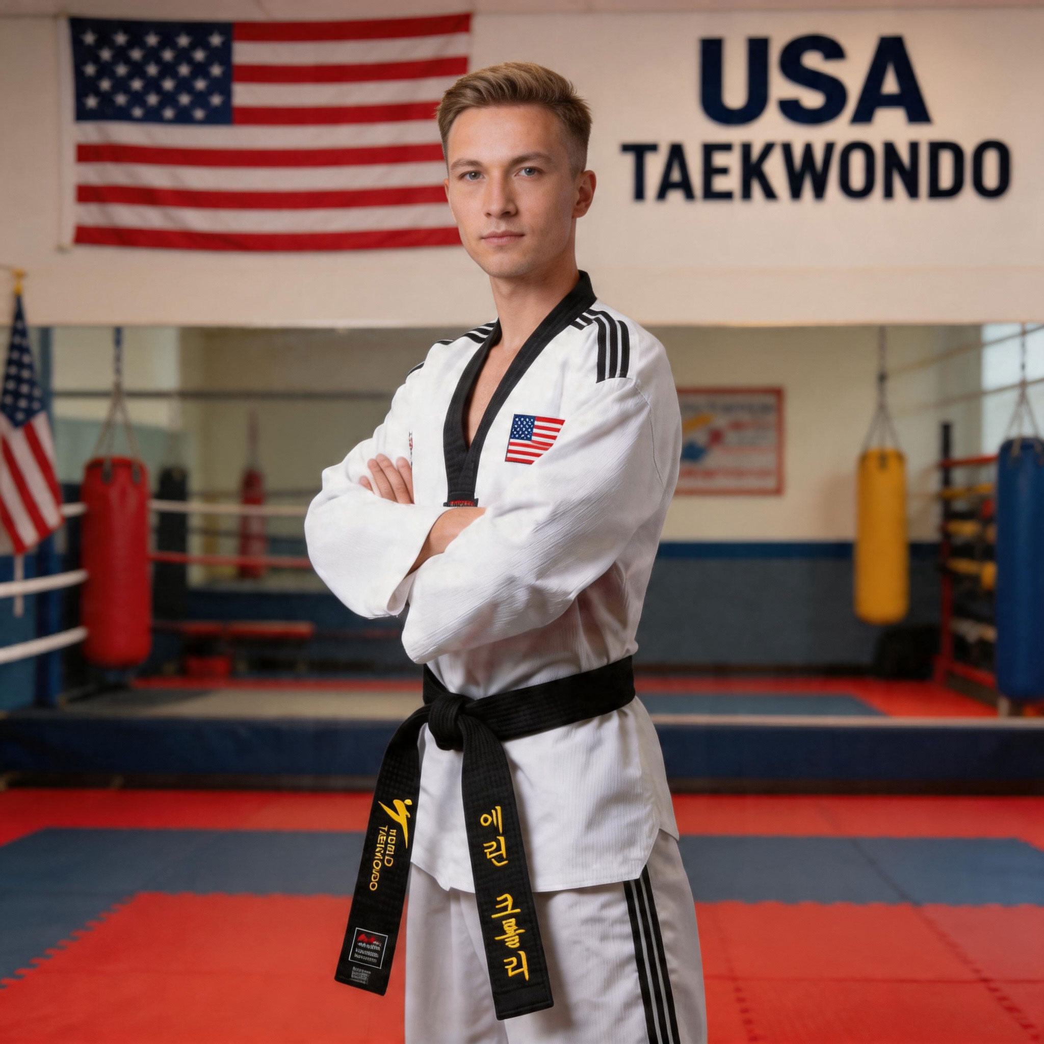 WTF World Taekwondo Black Belt - огляд і ціна Embroidery World