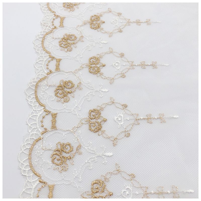 16.2CM Width Mesh Embroidery G - огляд і ціна Embroidery Rose