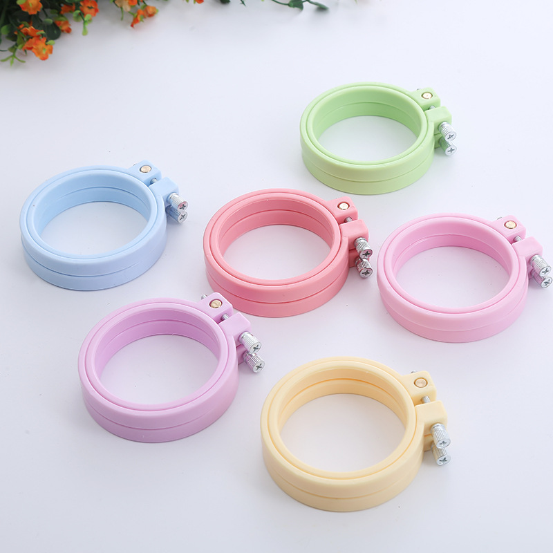 DIY ABS Plastic Embroidery Hoo - огляд і ціна Embroidery Hoop Plastic