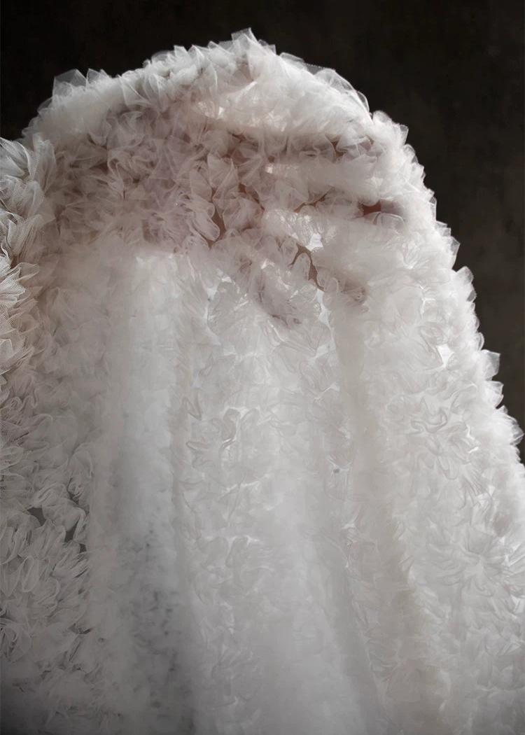 1yard 3D texture micro transpa - огляд і ціна Embroidery Wedding