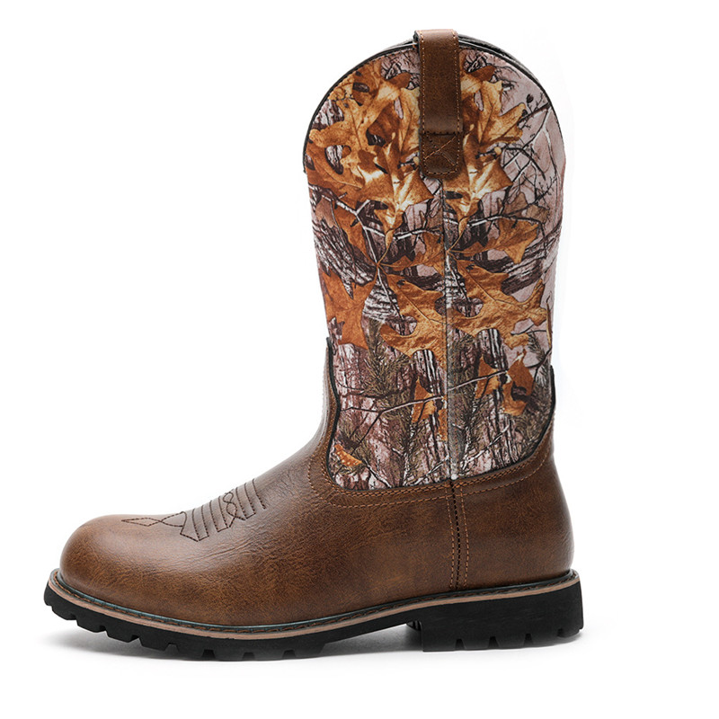 Large Size 48 Men's Boots Clas - огляд і ціна Embroidery On Leather