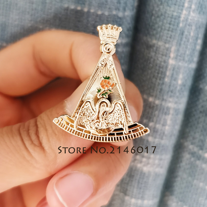 Masonic Swan Lapel Pin 18 Degr - огляд і ціна Embroidery Icon