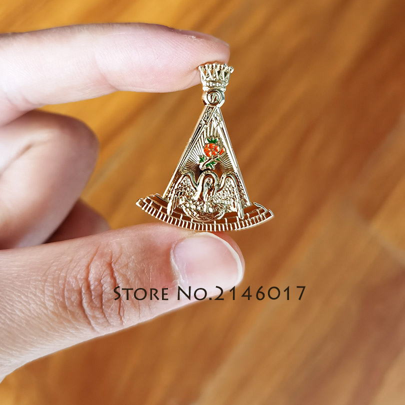 Masonic Swan Lapel Pin 18 Degr - огляд і ціна Embroidery Icon
