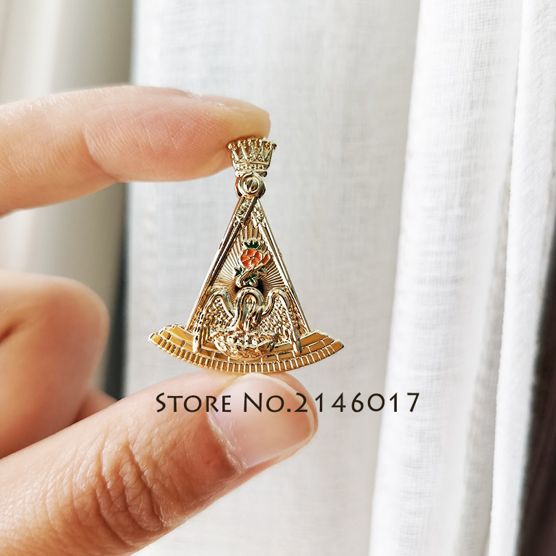 Masonic Swan Lapel Pin 18 Degr - огляд і ціна Embroidery Icon