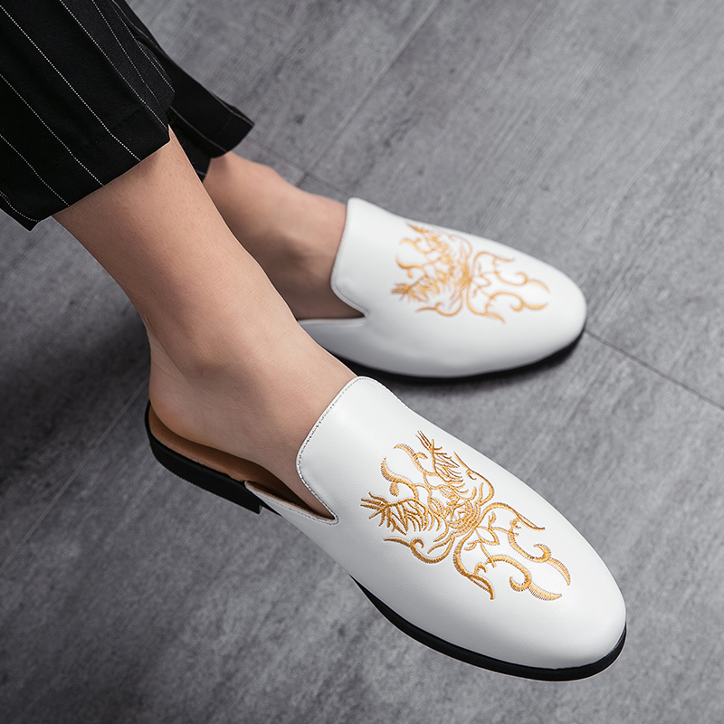 Summer Embroidery Half Shoes F - огляд і ціна Embroidery On Leather
