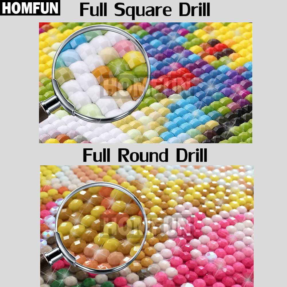 HOMFUN Art 5D Diy Diamond Pain - огляд і ціна Embroidery Lady Bug