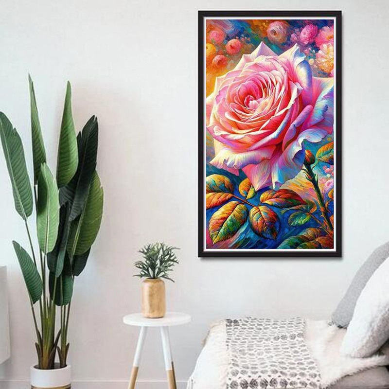 Large Size Picture Full Crysta - огляд і ціна Embroidery Rose