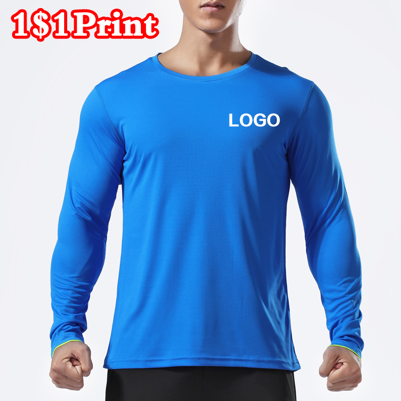Sports quick drying long sleev - огляд і ціна Embroidery Men Shirt