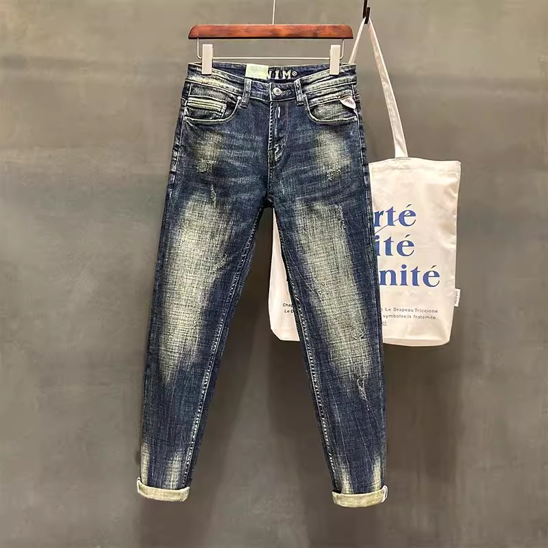 Designer Fashion Men Jeans Hig - огляд і ціна Embroidery Effect