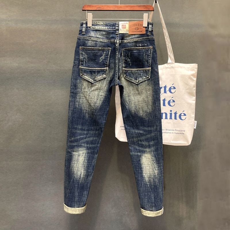 Designer Fashion Men Jeans Hig - огляд і ціна Embroidery Effect