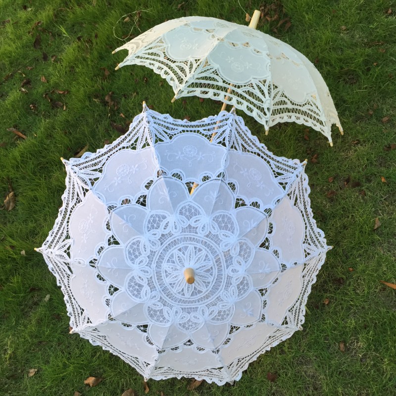 New Vintage Lace Umbrella Hand - огляд і ціна Embroidery Wedding