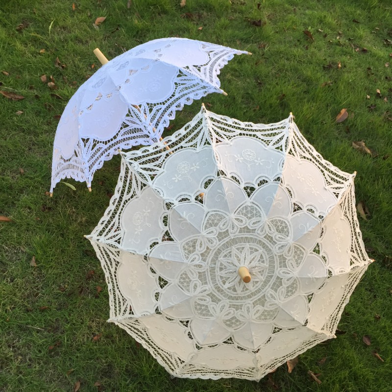 New Vintage Lace Umbrella Hand - огляд і ціна Embroidery Wedding