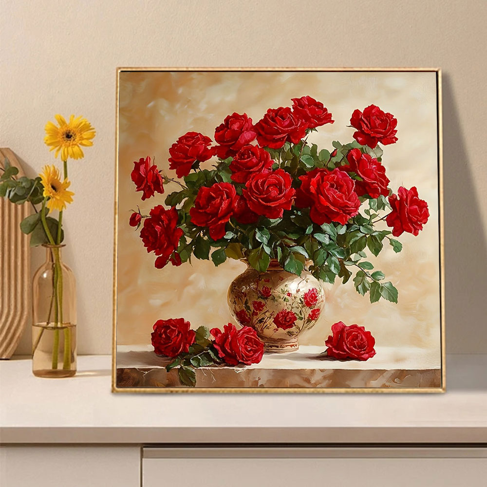 Rose Diamond Painting Full Squ - огляд і ціна Embroidery Rose