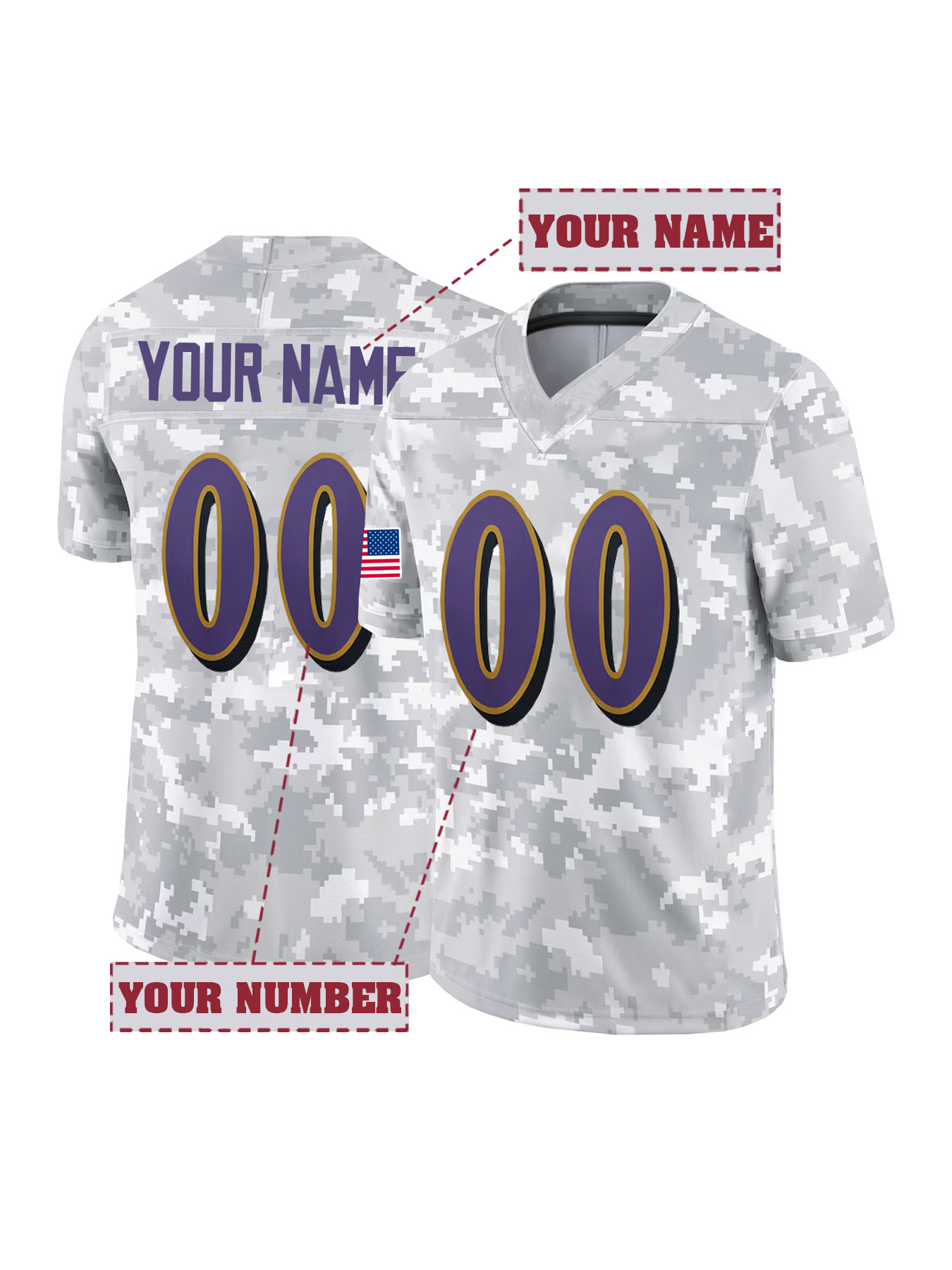 Customized Name And Number Des - огляд і ціна Embroidery Men Shirt