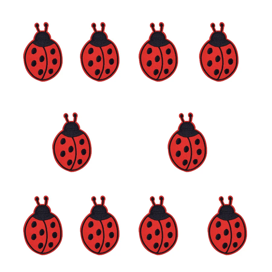 Patches for Clothes Iron on Ap - огляд і ціна Embroidery Lady Bug