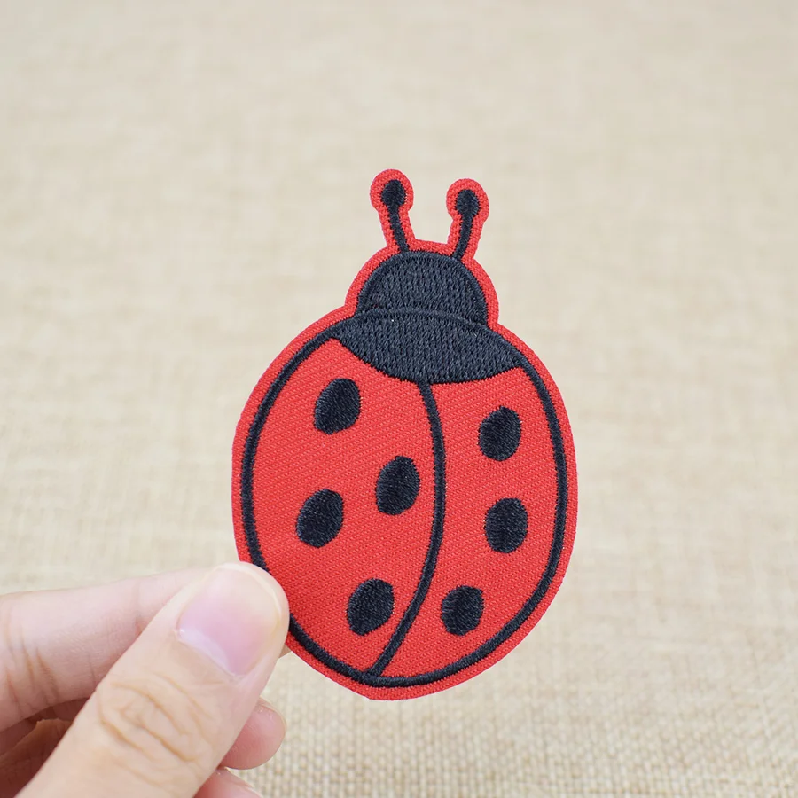 Patches for Clothes Iron on Ap - огляд і ціна Embroidery Lady Bug