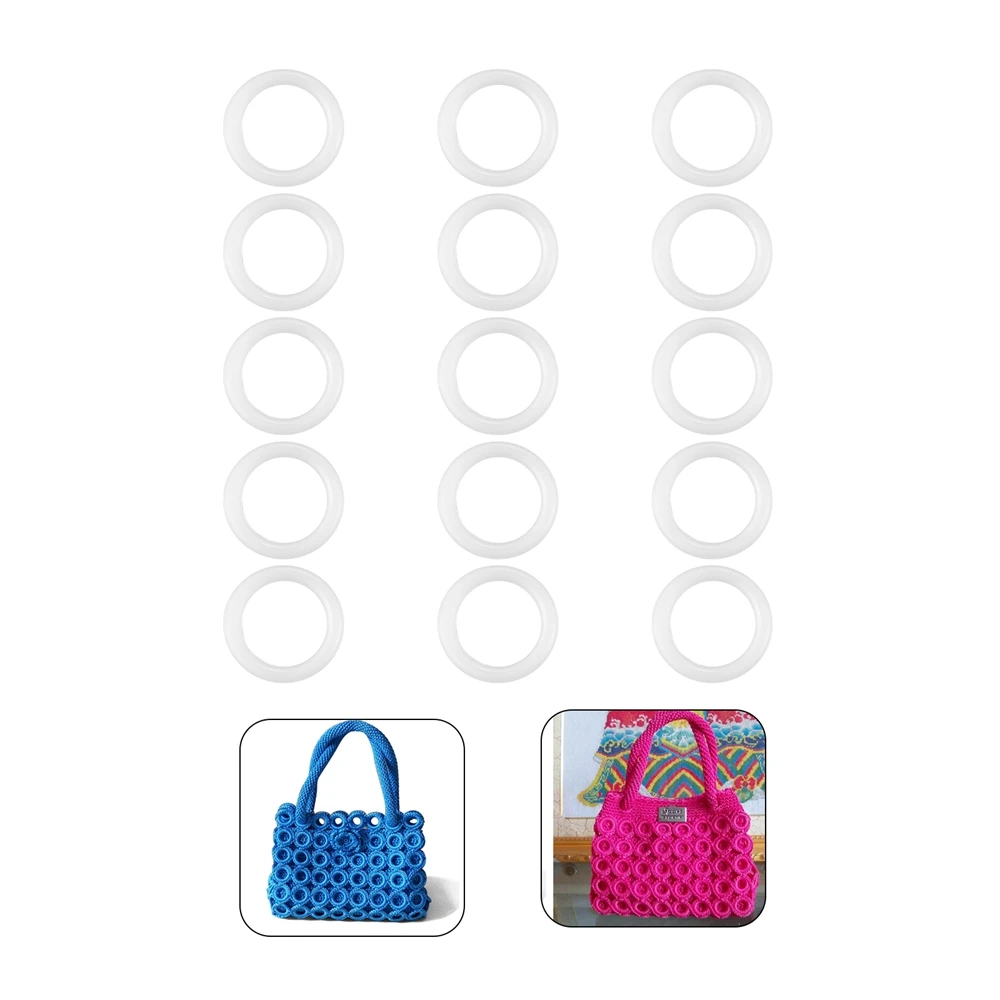 5/15/20/30pcs Crochet Rings DI - огляд і ціна Embroidery Hoop Plastic