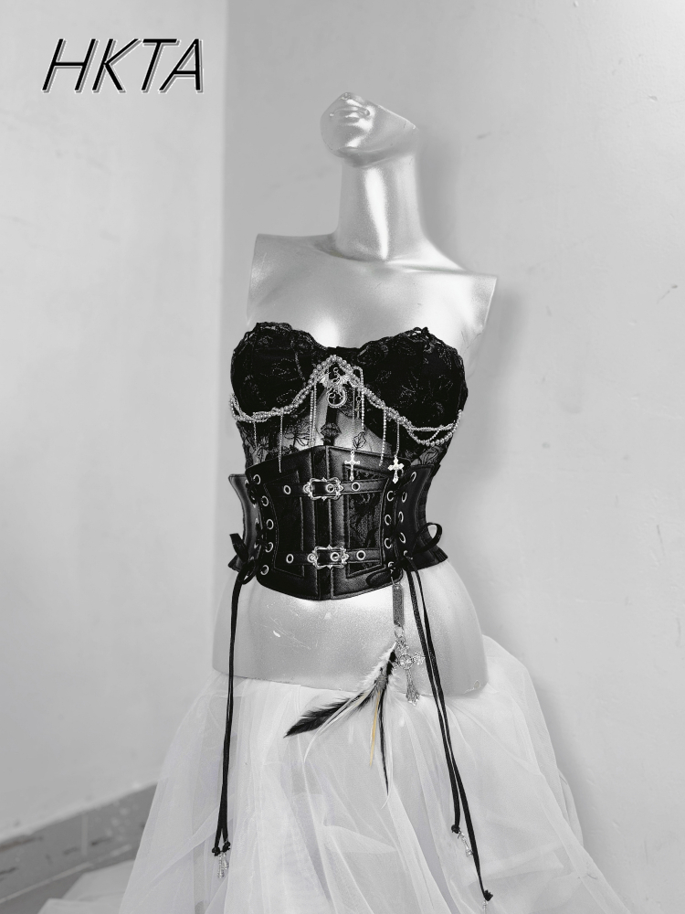 Dark Style Goth Metal Chain Wa - огляд і ціна Embroidery Rose