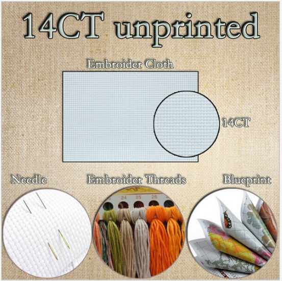 Needlework,embroidery,DIY 16CT - огляд і ціна Embroidery X Pattern