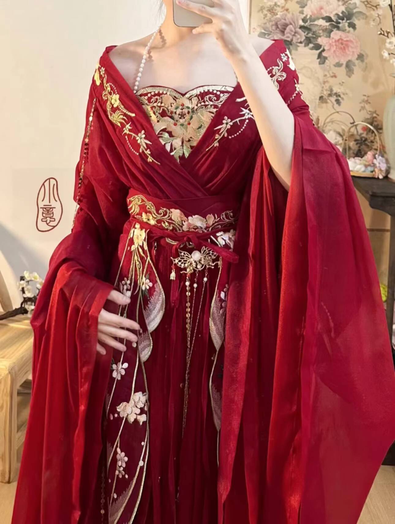 2025 hot Guofeng Goddess Of Fl - огляд і ціна Embroidery Flower