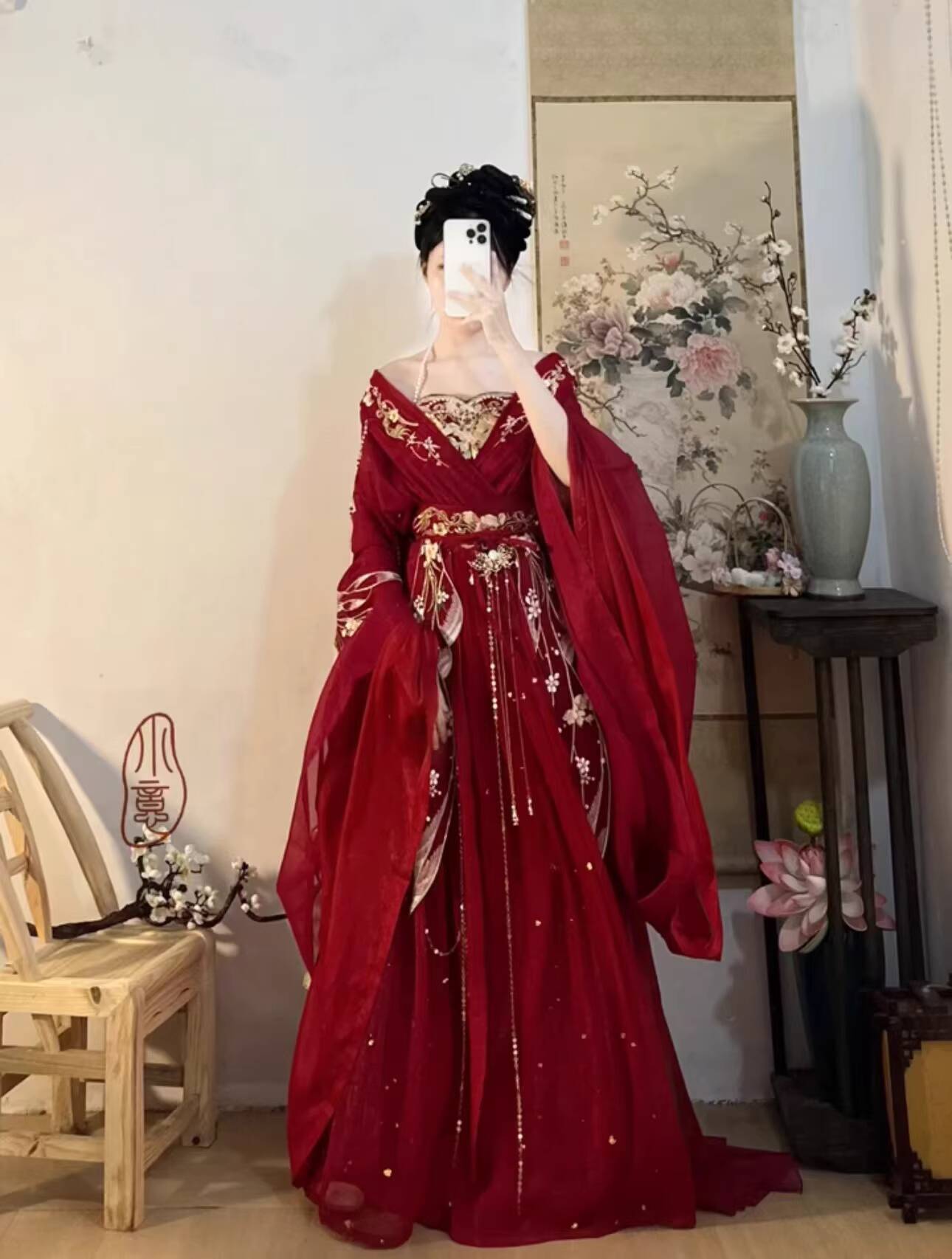 2025 hot Guofeng Goddess Of Fl - огляд і ціна Embroidery Flower