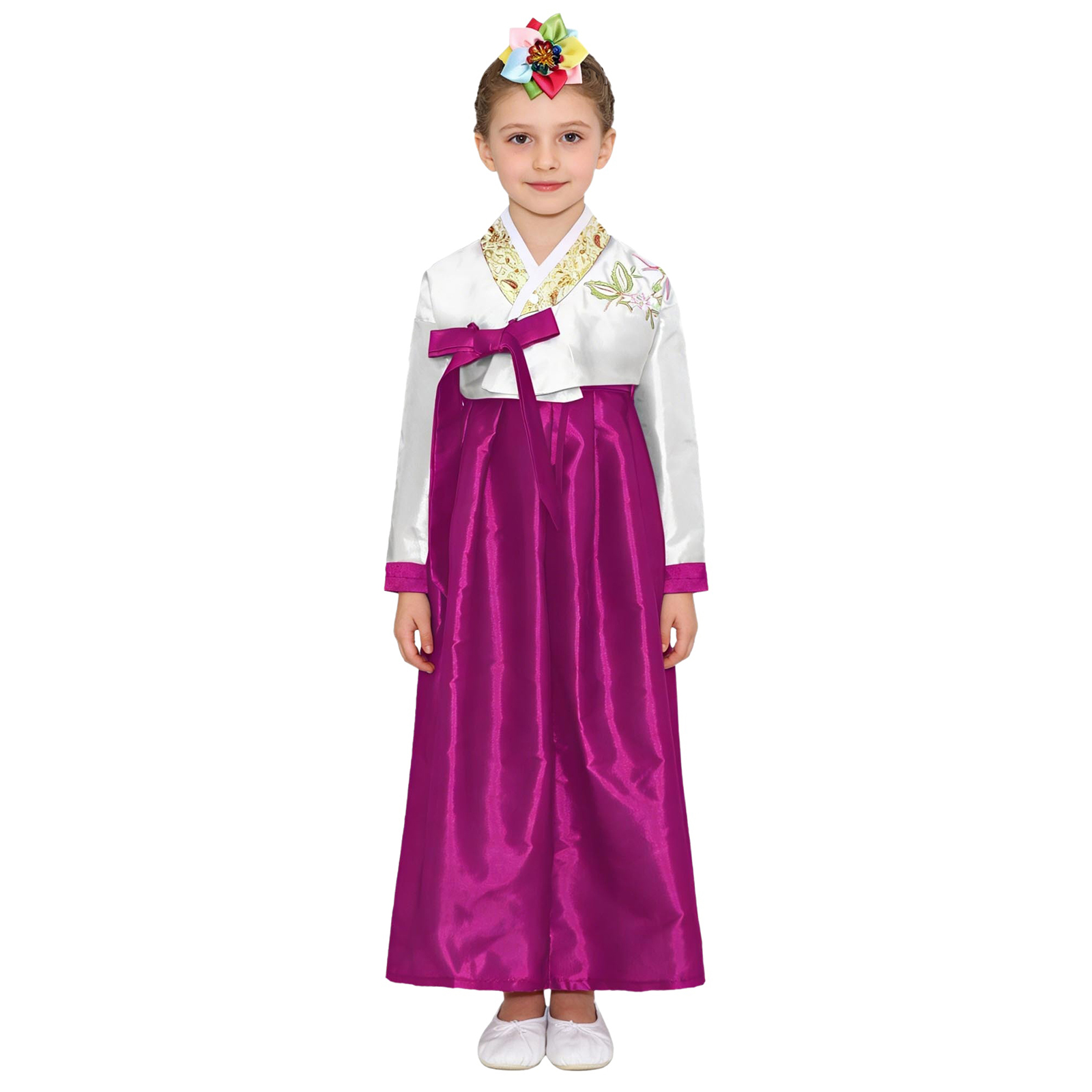 Kids Girls Korean National Han - огляд і ціна Embroidery Wedding