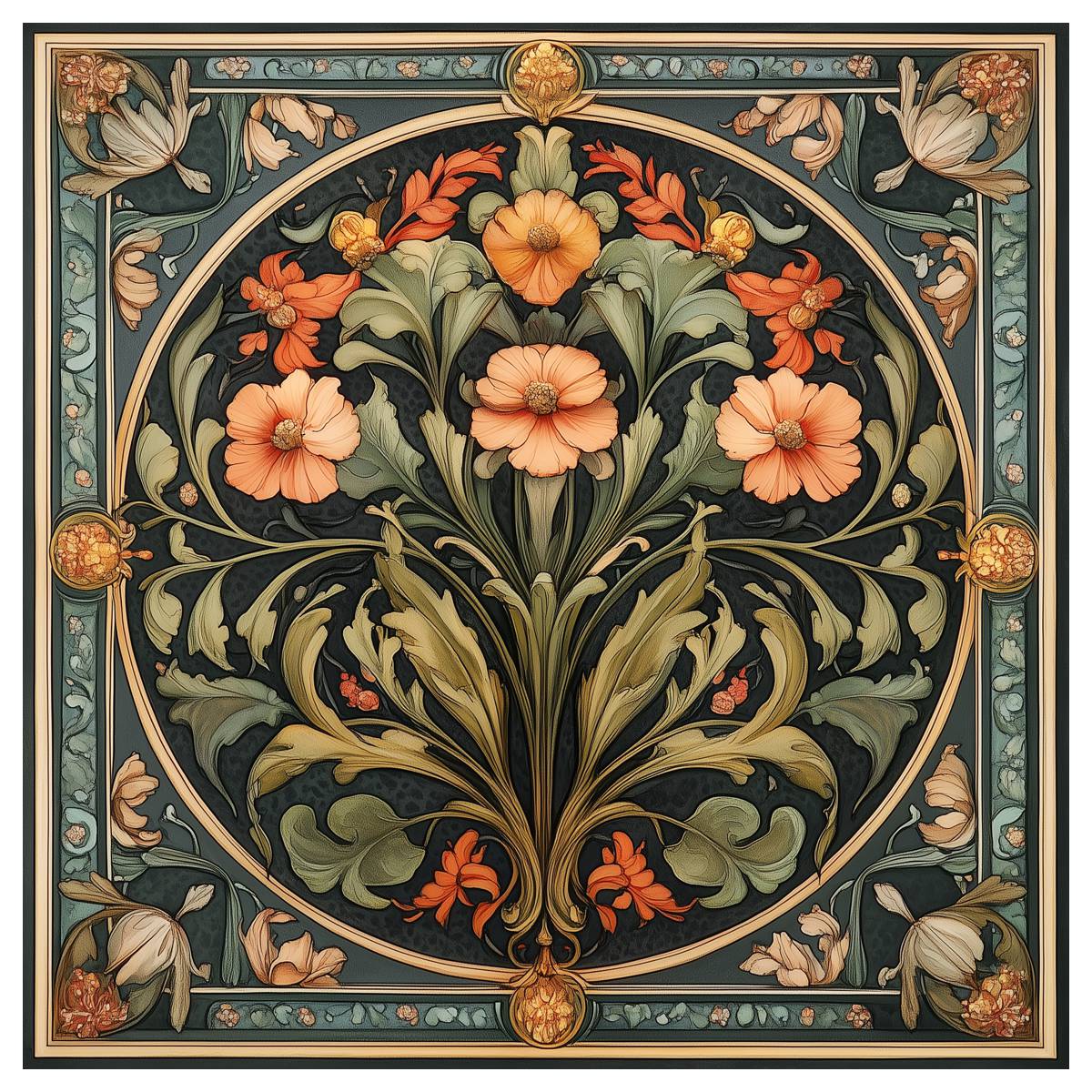 1pc 40X40CM/15.74inch Flower P - огляд і ціна Embroidery X Pattern