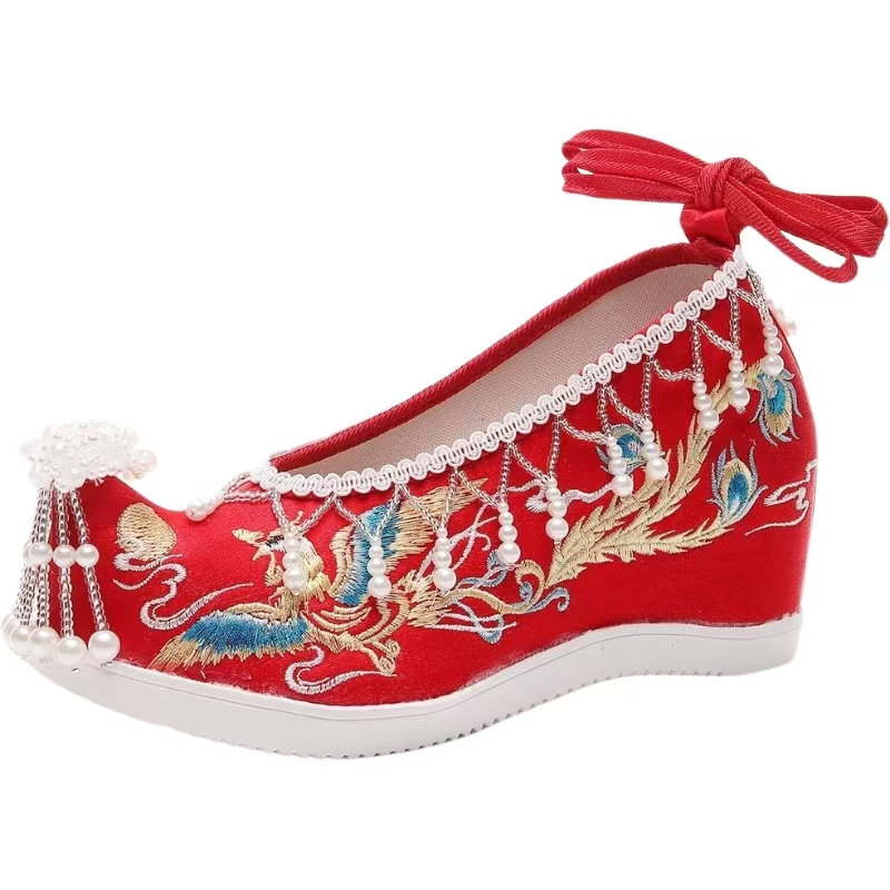 Women New Red Embroidered Wedd - огляд і ціна Embroidery Wedding