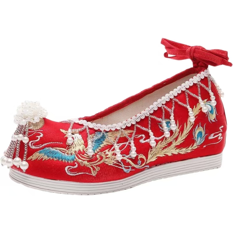 Women New Red Embroidered Wedd - огляд і ціна Embroidery Wedding