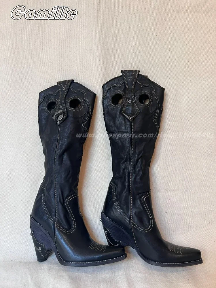 2025 Fashion All-Match Pleated - огляд і ціна Embroidery On Leather
