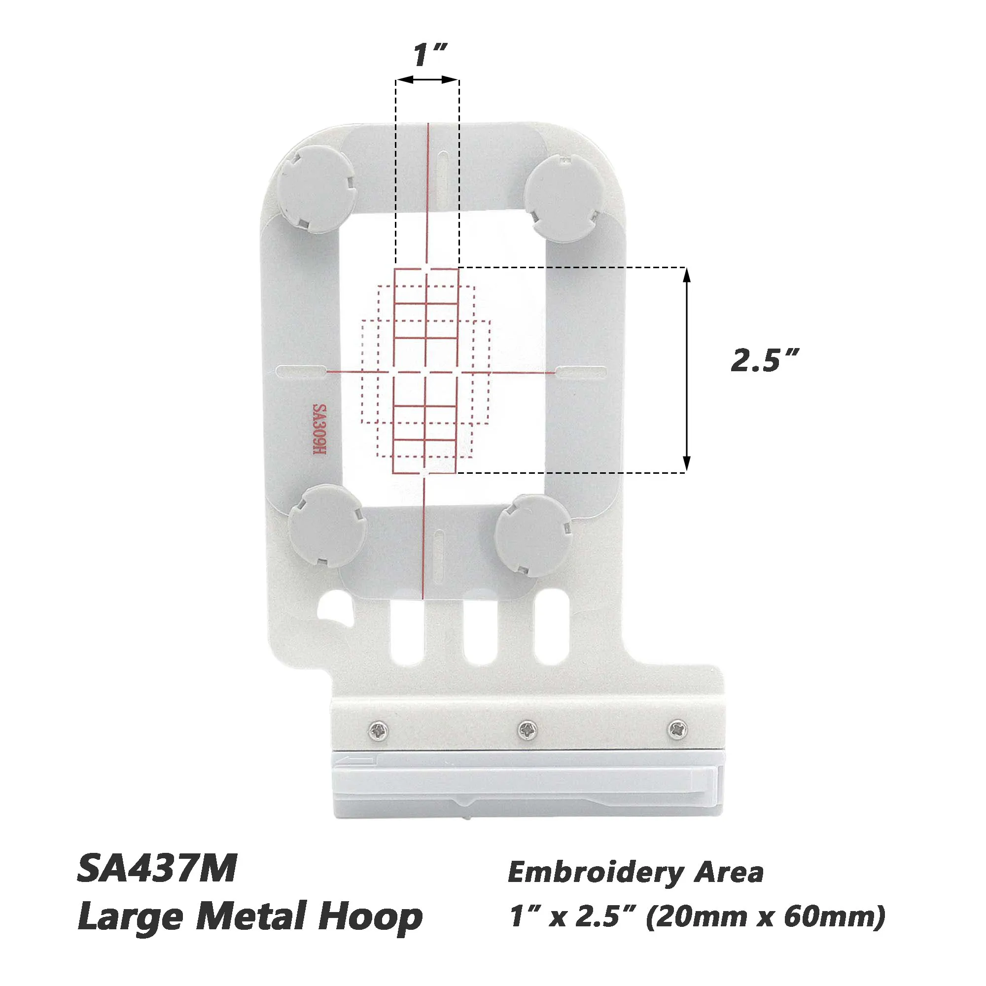 4in1-BM Magnetic Hoop Kit Fit  - огляд і ціна Embroidery Hoop Plastic