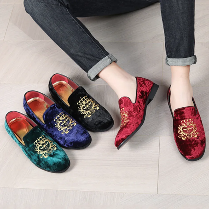 Spring New Men Leather Casual  - огляд і ціна Embroidery On Leather