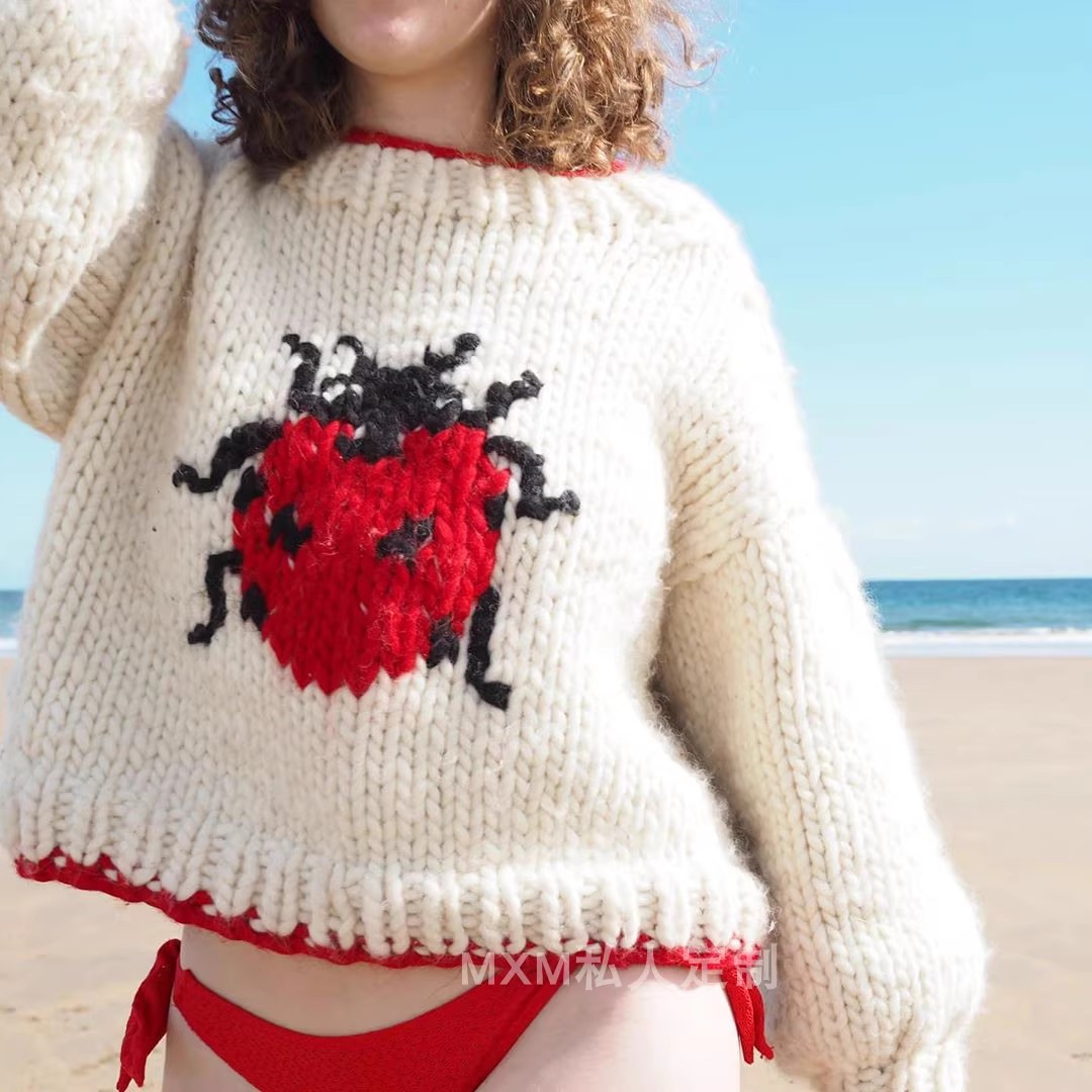 Seven Star Ladybug Pattern Pur - огляд і ціна Embroidery Lady Bug