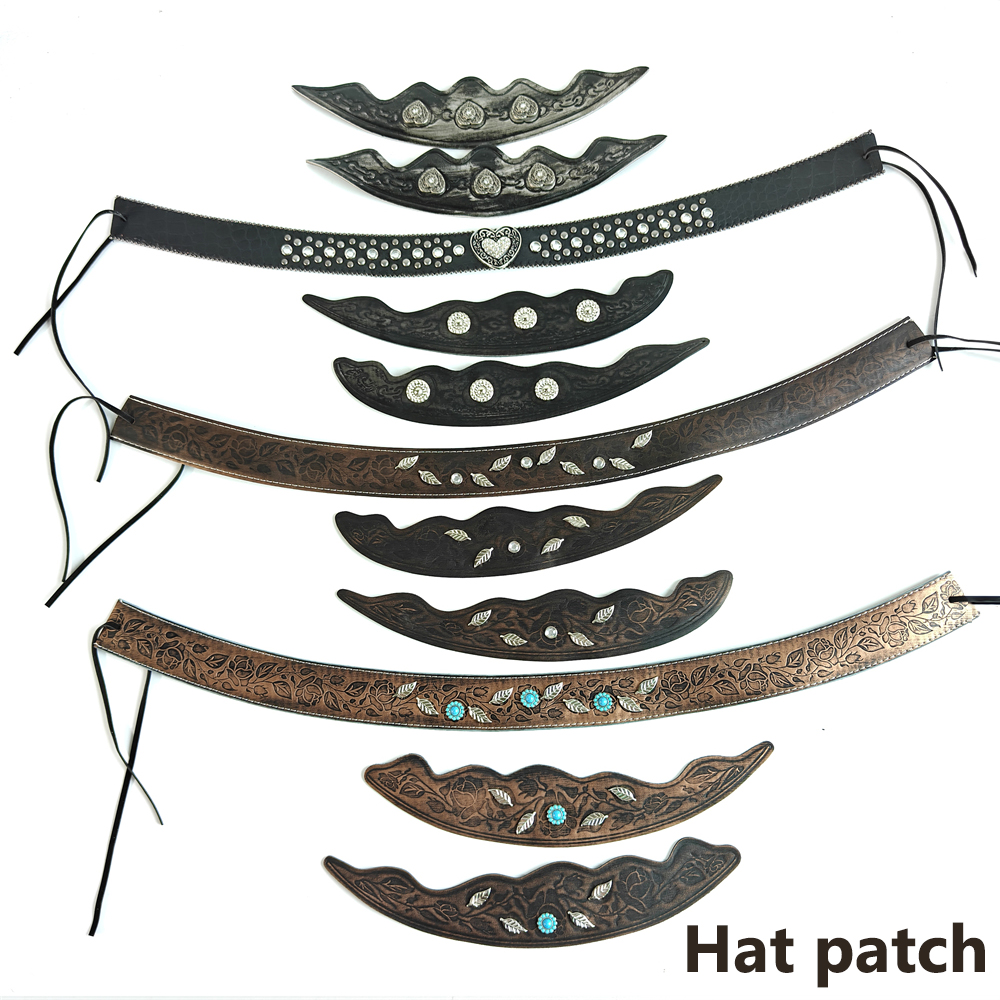 Western Leather Hat Band Vinta - огляд і ціна Embroidery On Leather
