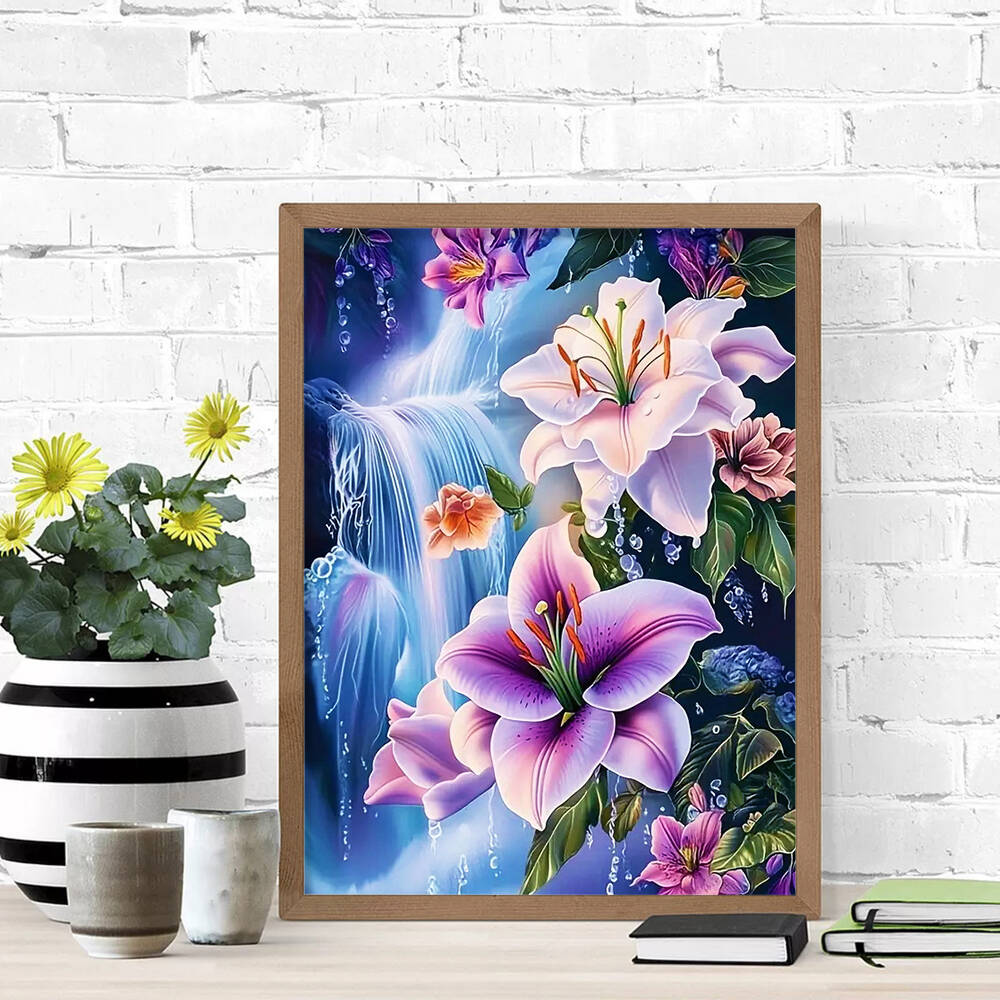 Evershine 5D DIY Full Square D - огляд і ціна Embroidery Flower