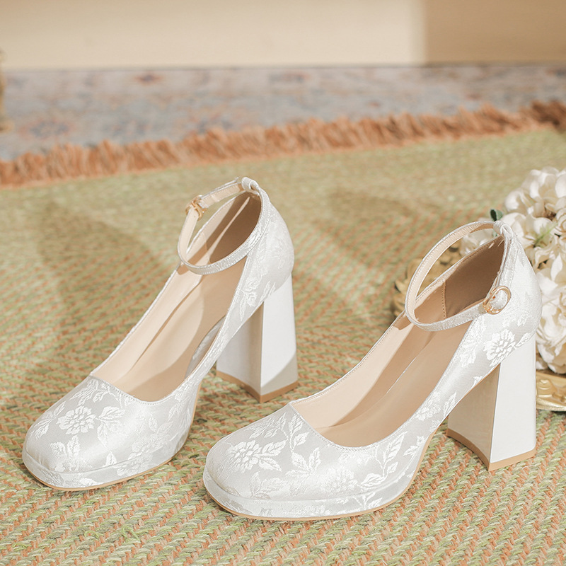 Women's White Embroidery Ankle - огляд і ціна Embroidery Wedding